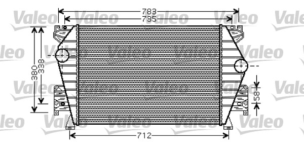 VALEO 817864 Intercooler-Intercooler-Ricambi Euro