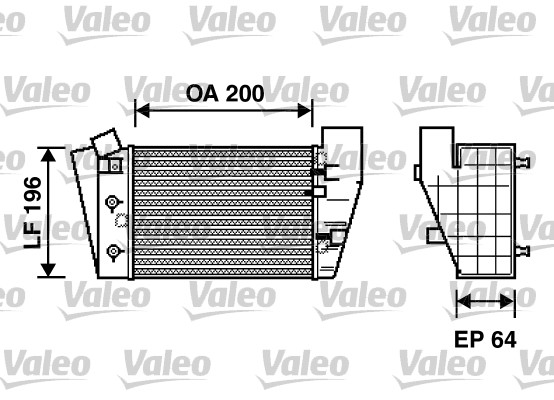 VALEO 817869 Intercooler-Intercooler-Ricambi Euro