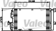 VALEO 818047 Condensatore, Climatizzatore-Condensatore, Climatizzatore-Ricambi Euro