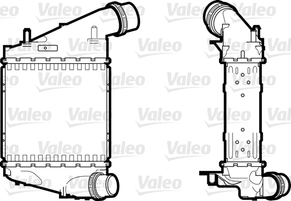 VALEO 818250 chladič turba