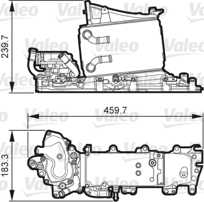 VALEO 818268 Intercooler-Intercooler-Ricambi Euro