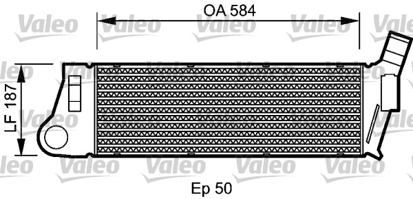 VALEO 818727 Intercooler