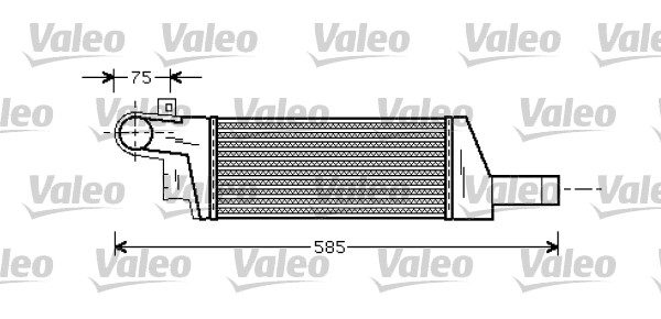 VALEO 818728 Intercooler