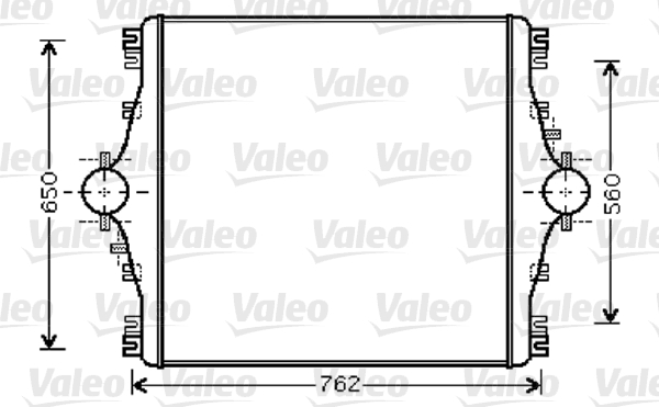 VALEO 818751 chladič turba