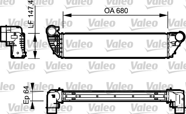 VALEO 818772 Intercooler