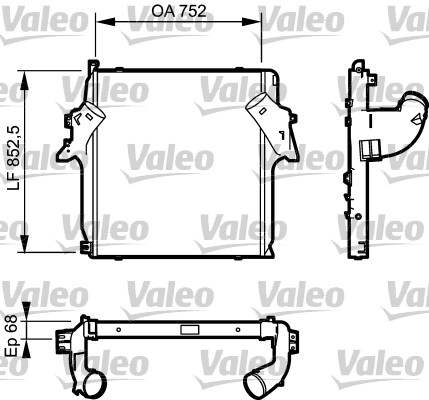 VALEO 818781 Intercooler-Intercooler-Ricambi Euro