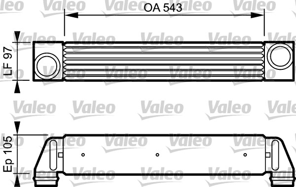 VALEO 818796 Intercooler