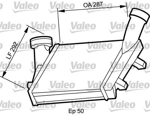 VALEO 818815 Intercooler