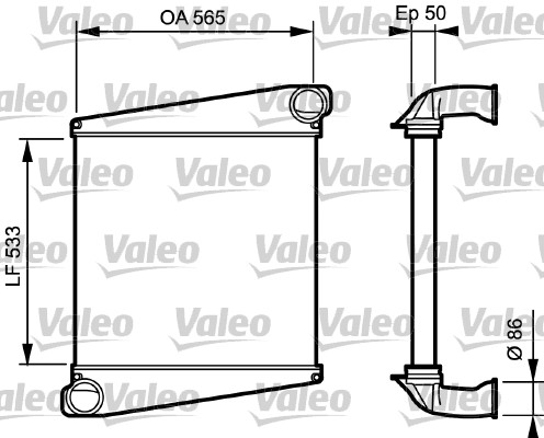 VALEO 818871 Intercooler