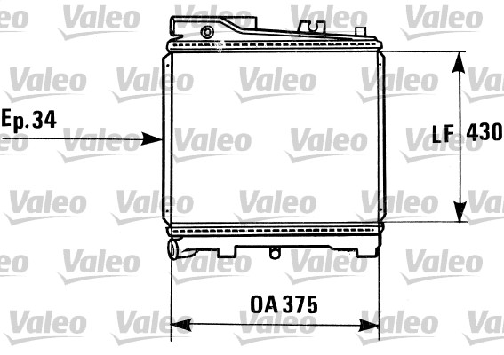 Radiator, engine cooling