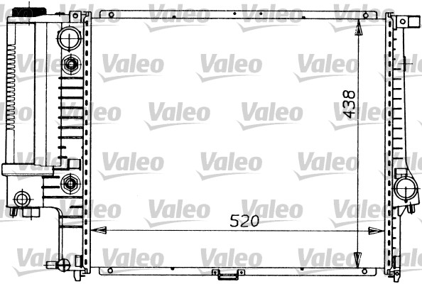 VALEO 819413 Radiatore,...