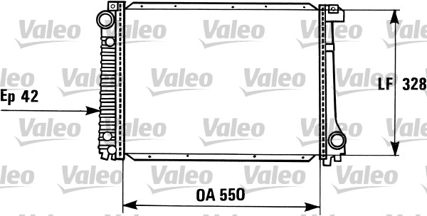 VALEO 819415 Radiatore,...