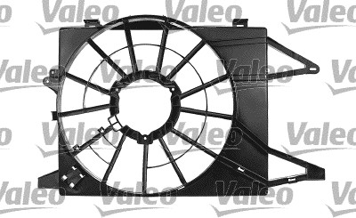 VALEO 820108 Support, radiator fan for OPEL