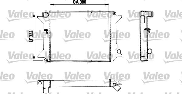 VALEO 883464 Radiatore,...