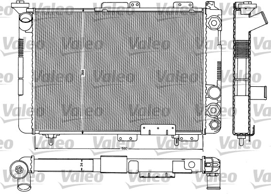 Radiator, engine cooling