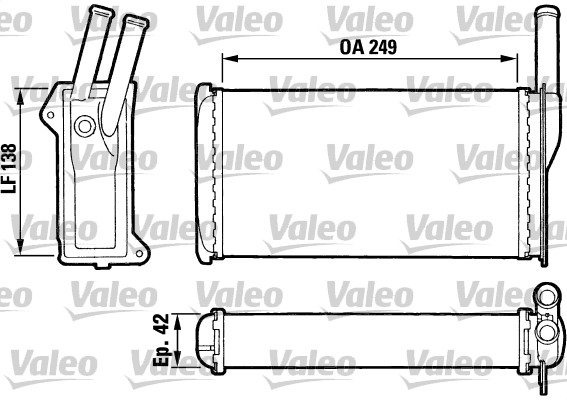 VALEO 883742 Scambiatore...