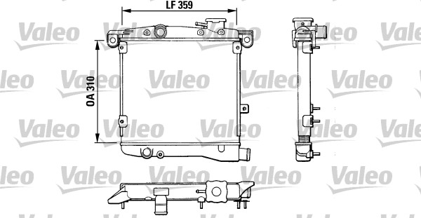 VALEO 883799 Chladič,...