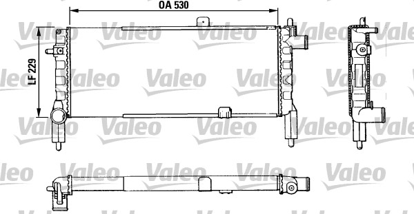 VALEO 883920 Radiatore,...