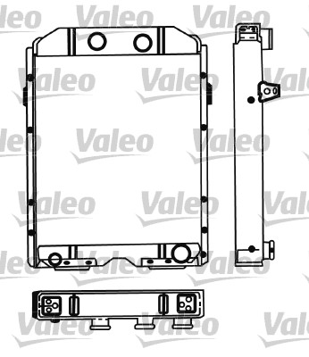 Radiator, engine cooling