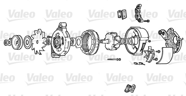 VALEO A13M17 Alternatore