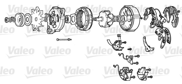 VALEO A13R160 Alternatore