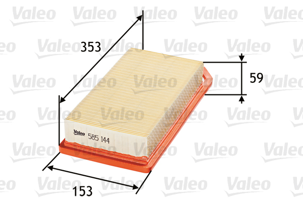 VALEO 585144 Filtro aria