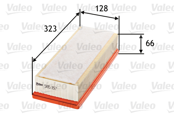 VALEO 585157 Vzduchový filtr