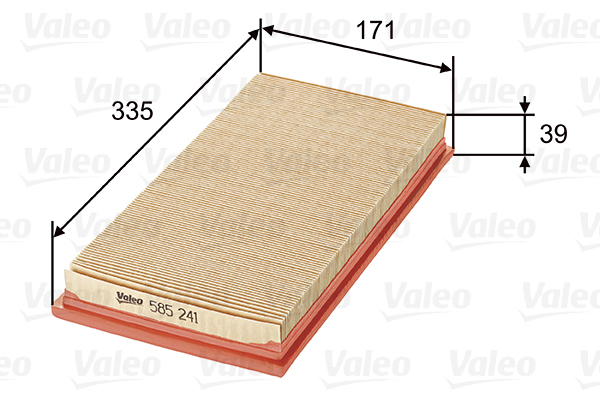 VALEO 585241 Filtro aria