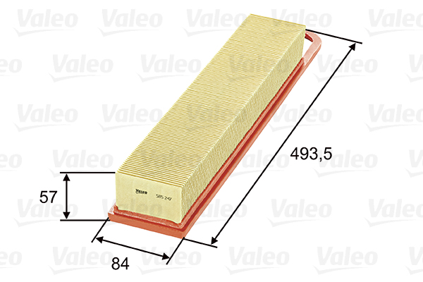 VALEO 585247 Filtro aria