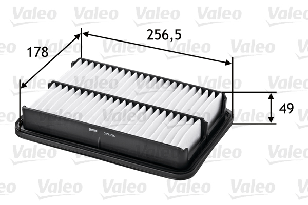 VALEO 585256 Filtro aria