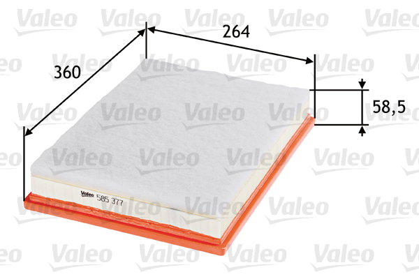 VALEO 585377 Filtro aria