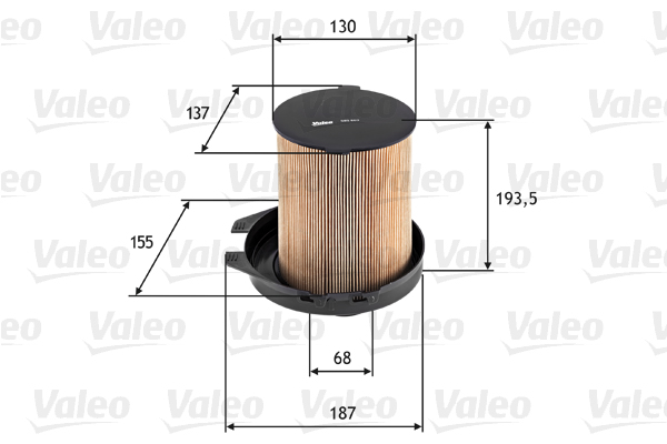 VALEO 585603 Filtro aria-Filtro aria-Ricambi Euro