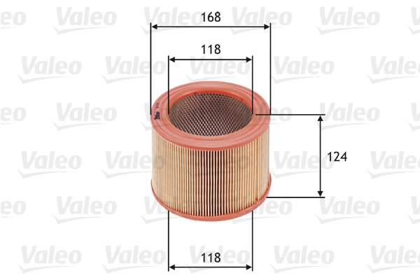 VALEO 585621 Filtro aria-Filtro aria-Ricambi Euro