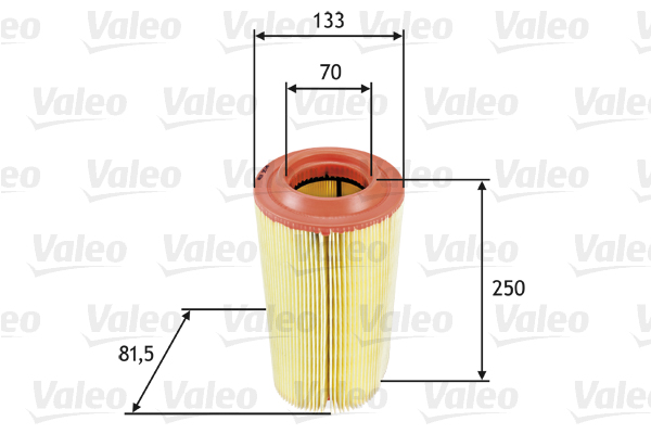 VALEO 585649 Filtru aer