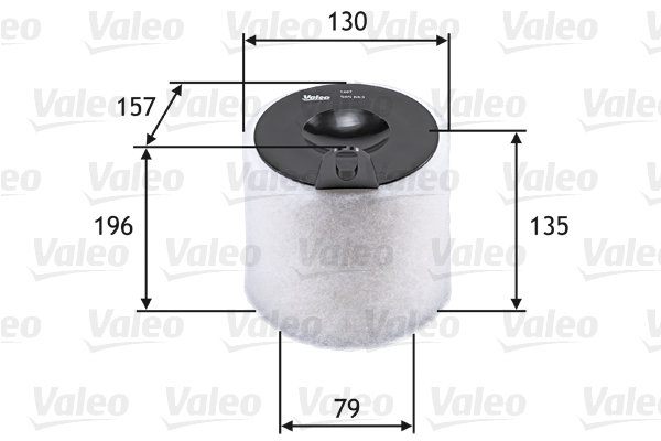 VALEO 585663 Filtro aria