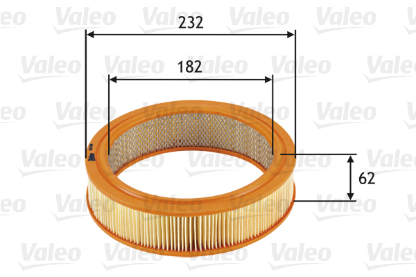 VALEO 585696 Filtro aria-Filtro aria-Ricambi Euro