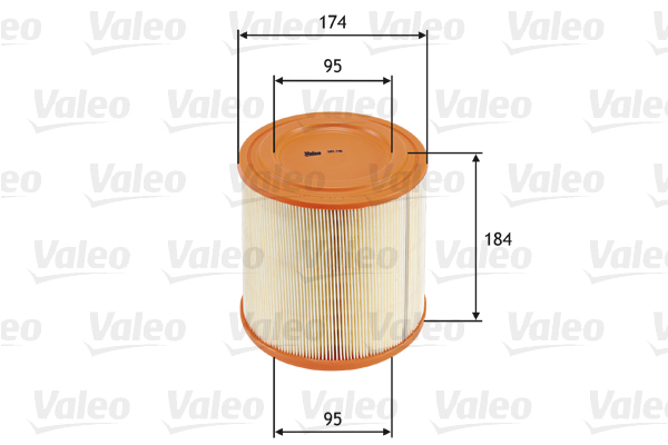 VALEO 585740 Filtro aria-Filtro aria-Ricambi Euro