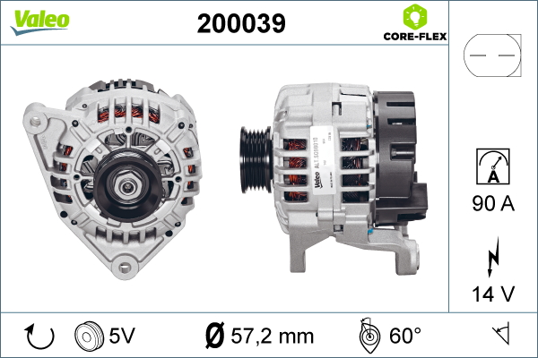 VALEO 200039 Generator