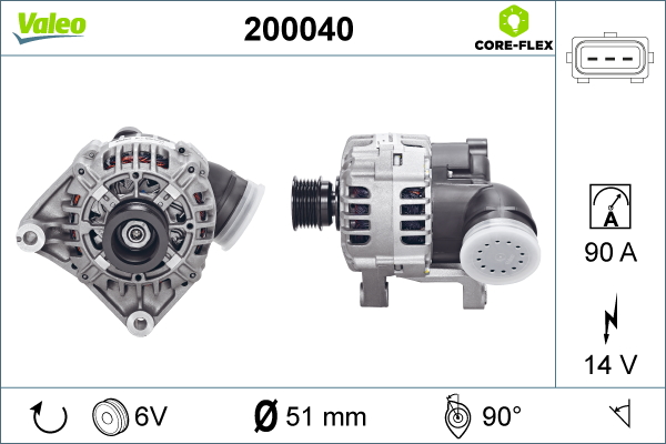 VALEO 200040 Generator