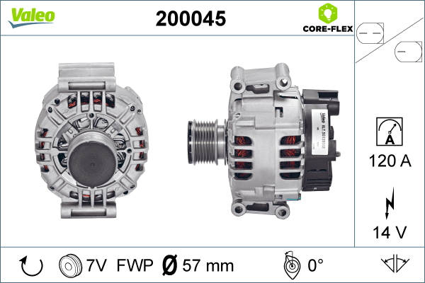 VALEO 200045 Generator