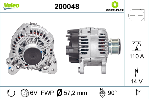 VALEO 200048 Generator