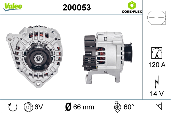 VALEO 200053 Generator