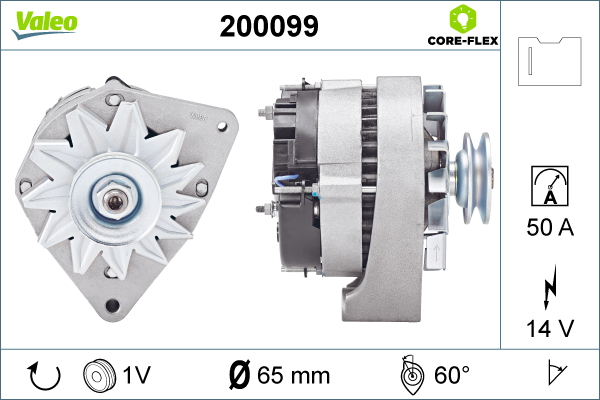 VALEO 200099 Alternatore