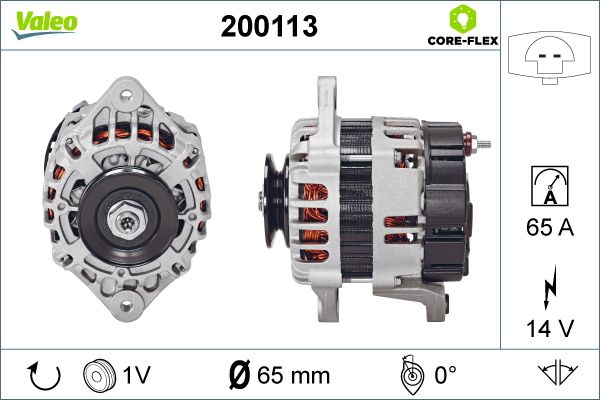 VALEO 200113 Alternatore