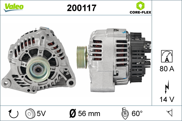 VALEO 200117 Alternatore