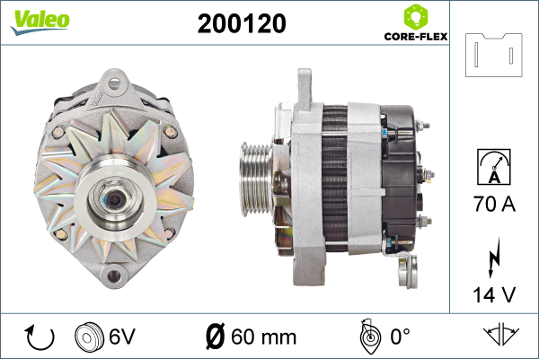 VALEO 200120 generátor