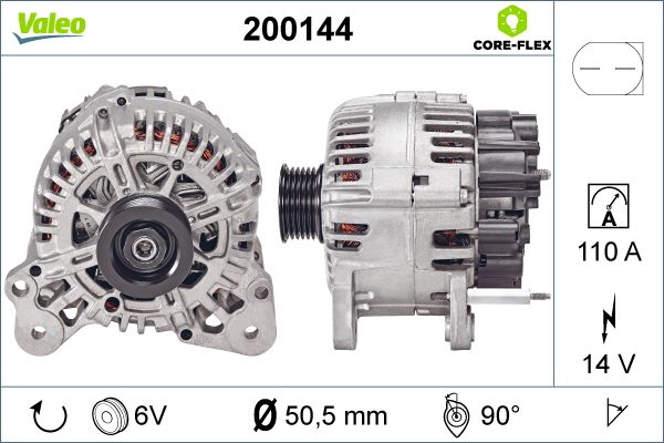 VALEO 200144 generátor
