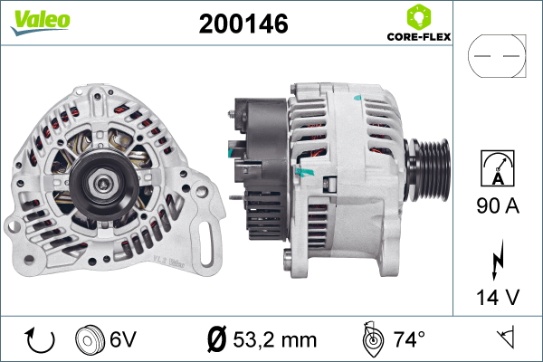 VALEO 200146 generátor