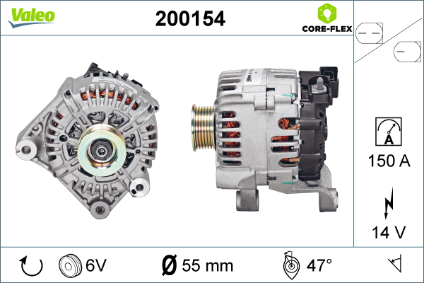 VALEO 200154 generátor