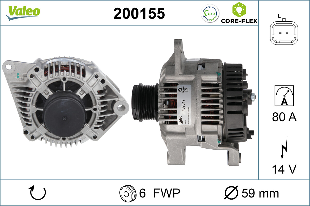 VALEO 200155 Generator
